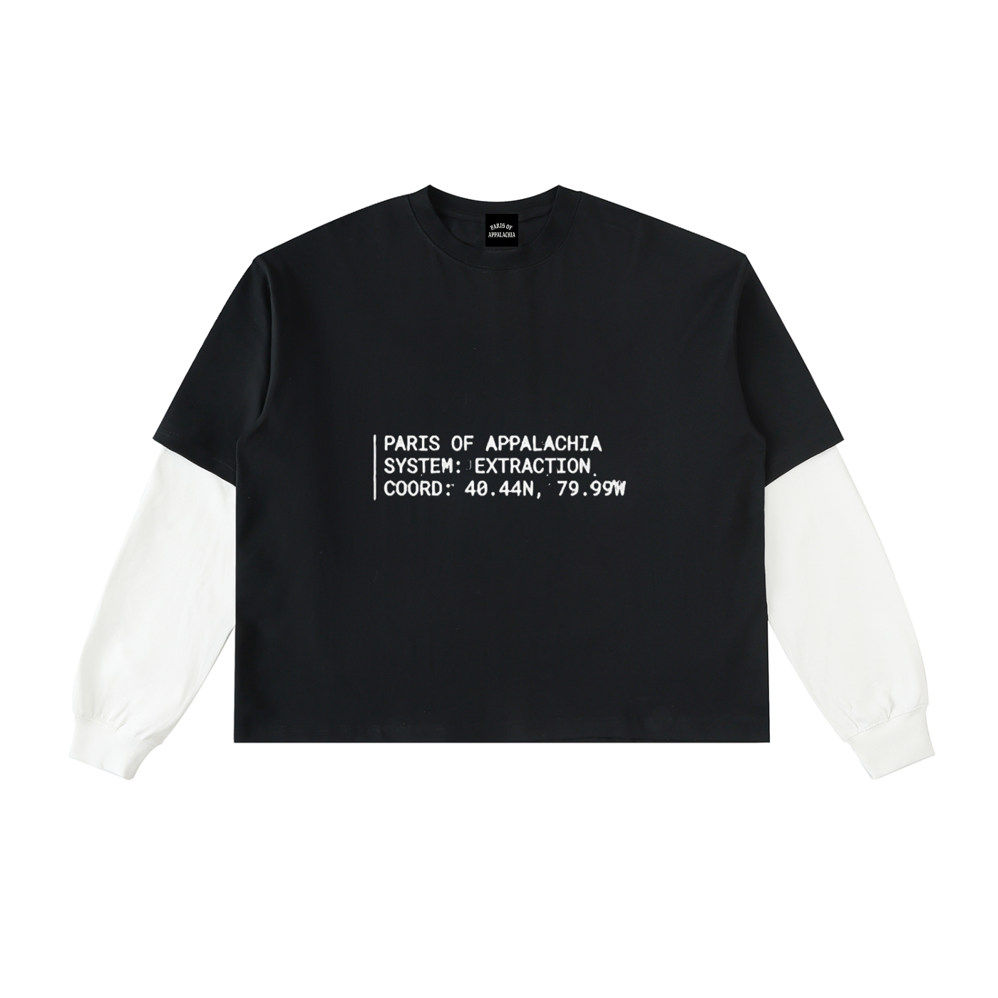 SYSTEM LAYERED LONG-SLEEVE [CROPPED FIT]