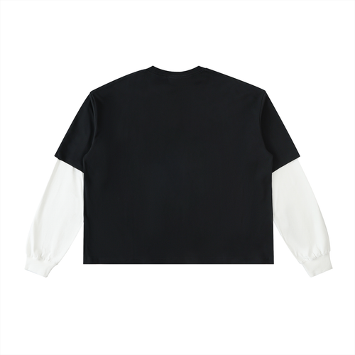 SYSTEM LAYERED LONG-SLEEVE [CROPPED FIT]
